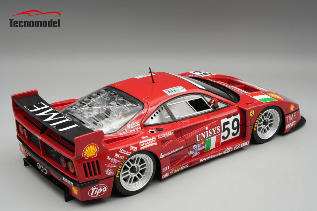 予約商品 ** Tecno Model TM18-429A 1/18 Ferrari F40 LM Le Mans 24H