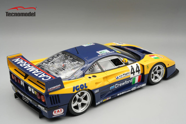 予約商品 ** Tecno Model TM18-429B 1/18 Ferrari F40 LM Le Mans 24H