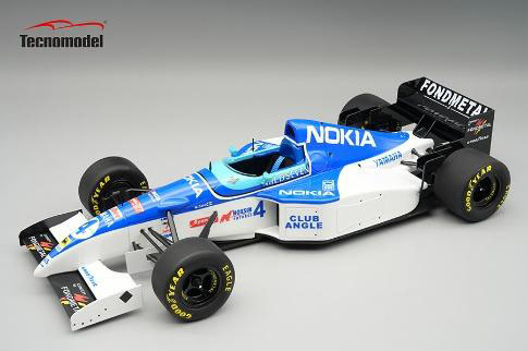 ** 予約商品 ** Tecno Model TM18-493D 1/18 Tyrrell Yamaha 023 San Marino GP #4 1995 M.Salo