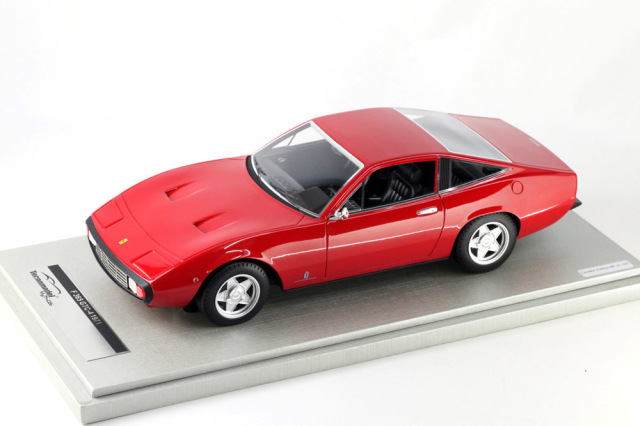 Tecno Model TM18-92A 1/18 Ferrari 365 GTC 4 1971 Rosso Corsa Limited 150pcs