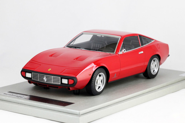 Tecno Model TM18-92A 1/18 Ferrari 365 GTC 4 1971 Rosso Corsa