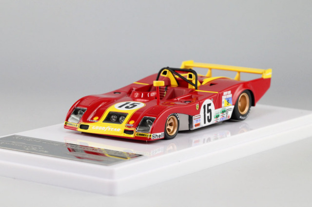 Tecno Model TM43-04A 1/43 Ferrari 312 PB Le Mans 24H 1973