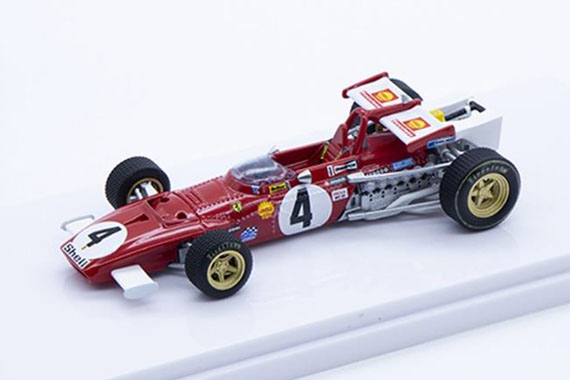 【お取り寄せ商品】 Tecno Model TM43-09A 1/43 Ferrari 312B Italian GP 1970 Winner #4 Clay Regazzoni