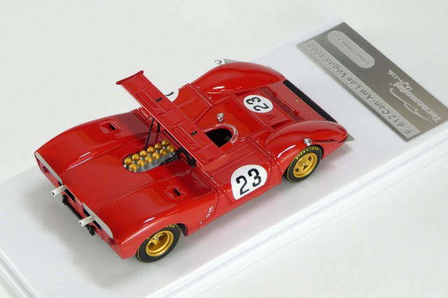ミニカー Red Line RL190 Ferrari 612 Can am Tecno Model TM43-33C 1/43 Ferrari 612 Can-Am Las Vegas 1968 Chris