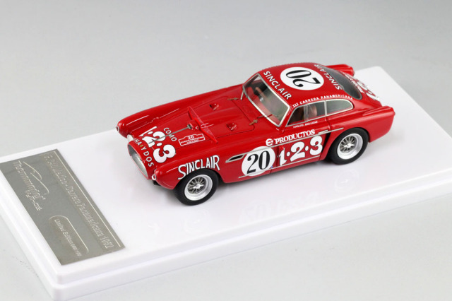 Tecno Model TM43-43B 1/43 Ferrari 340 Mexico Carrera Panamericana 1952 #20 Luigi Chinetti / Jean Lucas
