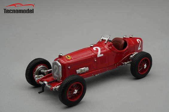 ** 予約商品 ** Tecno Model TM43-57A 1/43 Alfa Romeo P3 Tipo B German GP 1932 #2 Winner Rudolf Caracciola
