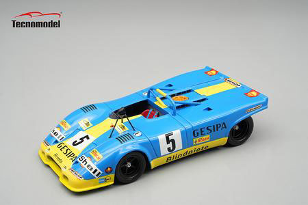 ** 予約商品 ** Tecno Model TM43-59B 1/43 Porsche 917 Spyder Paris 1000km 1971 #5 Helmut Marko / Michel Weber