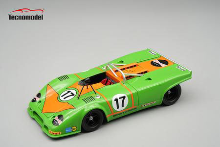 ** 予約商品 ** Tecno Model TM43-59D 1/43 Porsche 917 Spyder Interserie Silverstone 1972 #17 Ernst Kraus