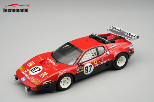 Tecno Model TM43-64C 1/43 Ferrari 512BB Le Mans 24H 1978 #87 J.P.Delaunay - J.Guerin - G.Young