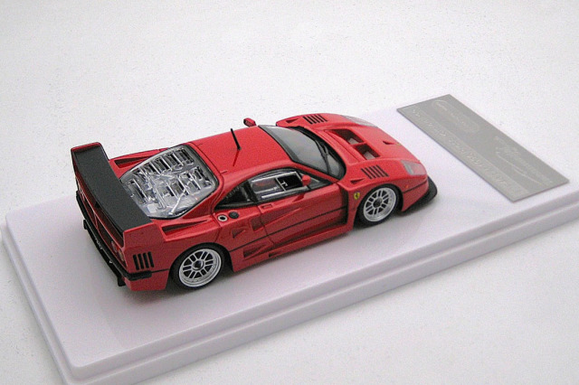 Tecno Model TM43-67A 1/43 Ferrari F40LM Press 1996 Red / Enkei