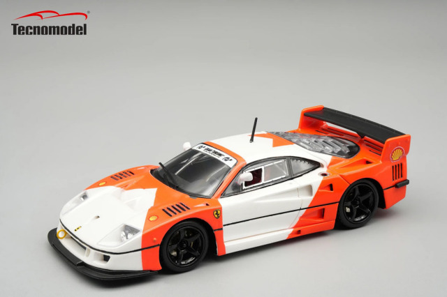 Tecno Model TM43-67D 1/43 Ferrari F40LM Press 1996 Red-Wite / Black wheels