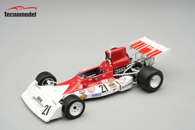 ** 予約商品 ** Tecno Model TM43-68B 1/43 BRM P160E Italian GP 1973 #21 Niki Lauda