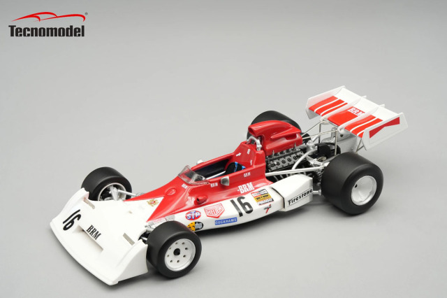** 予約商品 ** Tecno Model TM43-68D 1/43 BRM P160E Spanish GP 1973 #16 Niki Lauda