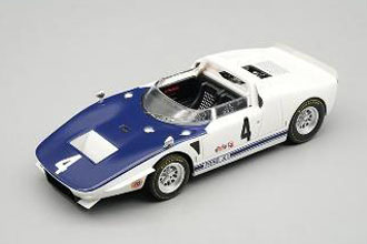 ** 予約商品 ** Tecno Model TM43-69B 1/43 Ford GT40 Roadster X1 Nassau #4 1965 C. Amon