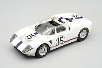 ** 予約商品 ** Tecno Model TM43-69C 1/43 Ford GT40 Roadster X1 Le Mans #15 1965 M.Trintignant / G.Ligier