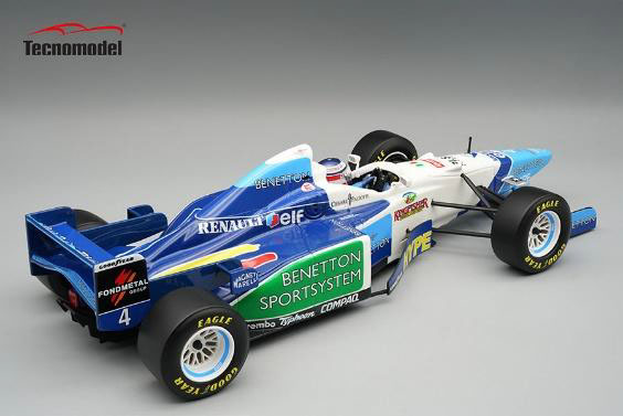 予約商品 ** Tecno Model TMD18-423D 1/18 Benetton B196 Monaco GP