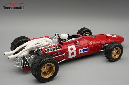 予約商品 ** Tecno Model TMD18-314B 1/18 Ferrari 312 F1-67
