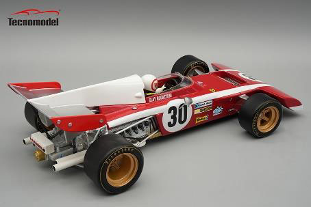 予約商品 ** Tecno Model TMD18-321A 1/18 Ferrari 312 B2 Prova