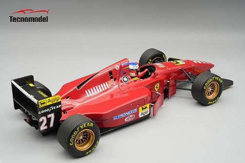 予約商品 ** Tecno Model TMD18-334A 1/18 Ferrari 412T1B German GP