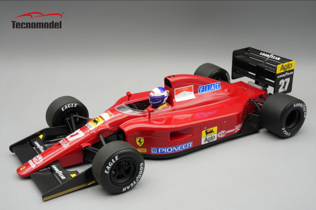 予約商品 ** Tecno Model TMD18-335B 1/18 Ferrari 642 F1