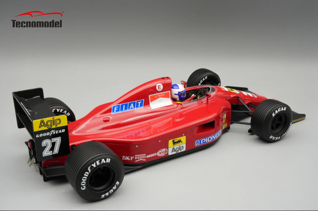 予約商品 ** Tecno Model TMD18-335D 1/18 Ferrari 642 F1 San Marino