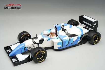 ** 予約商品 ** Tecno Model TMD18-486A 1/18 Ligier JS39 Australian GP #25 1993 M.Brundle (with Figure)