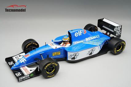 ** 予約商品 ** Tecno Model TMD18-486C 1/18 Ligier JS39 German GP #26 1993 M.Blundell (with Figure)