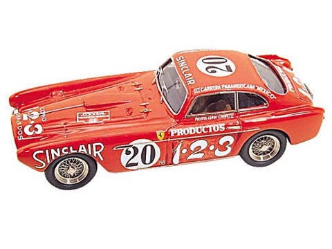 TAMEO kit TMK017 Ferrari 340 Mexico Coupe Carrera Panam 1952 n.14.16.20