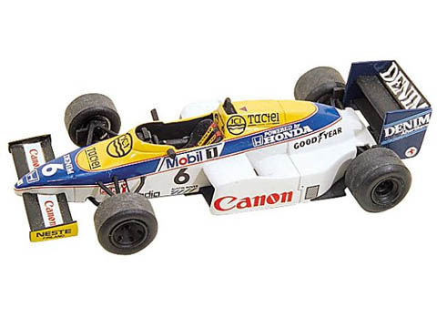 TAMEO kit TMK023 Williams Honda FW10 Monaco GP 1985