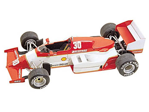 TAMEO kit TMK024 Zakspeed 841 WEST Monaco GP 1985