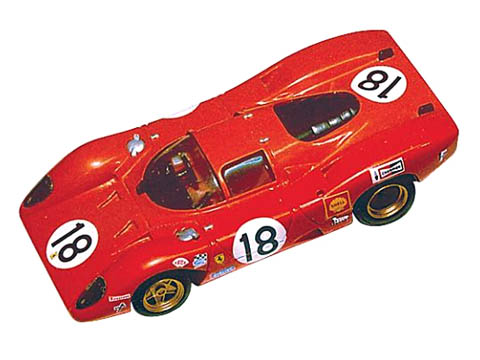 TAMEO kit TMK030 Ferrari 312P Coupe n.18/19 LM 1969