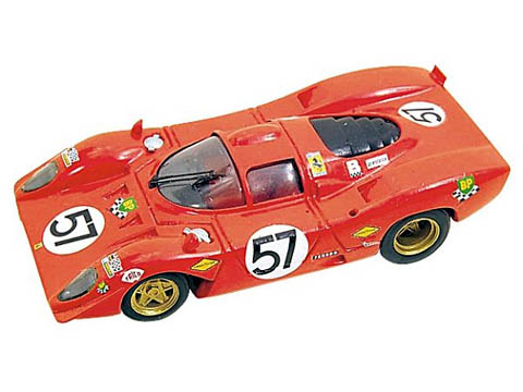 TAMEO kit TMK031 Ferrari 312P Coupe n.57 LM 1970