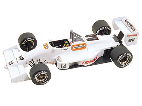 TAMEO kit TMK083 AGS Cosworth JH23 (WHITE CAR) Brasile GP 1988