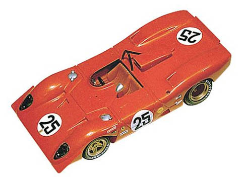 TAMEO kit TMK086 Ferrari 312P Spyder n.25 Sebring 1969