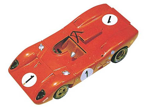 TAMEO kit TMK087 Ferrari 312 P Sypder n.1.2 1000km Monza 1969