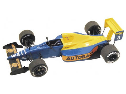 TAMEO kit TMK115 Tyrrell 018 AUTOBACS Japanese GP 1989 ミニカー