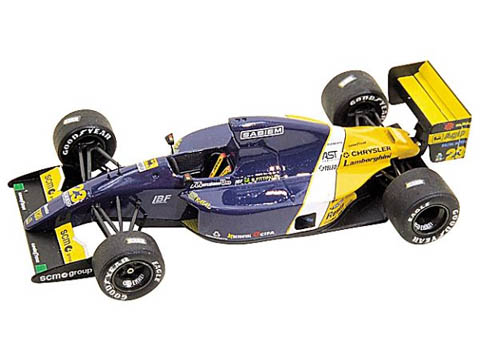 TAMEO kit TMK154 Minardi Lamborghini 191L South Africa GP 1992