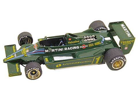 TAMEO kit TMK175 Lotus 79 MARTINI Argentine GP 1979