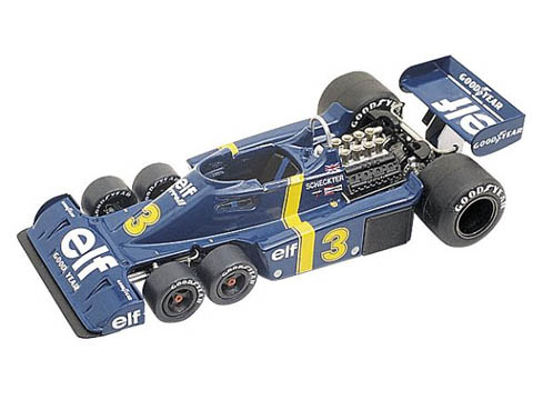 TAMEO kit TMK208 Tyrrell P34 6wheels Sweden GP 1976
