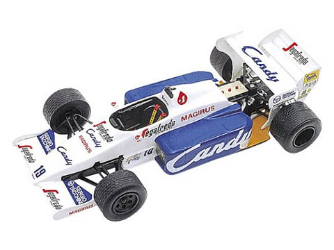 TAMEO kit TMK227 Toleman Hart TG184 Monaco GP 1984