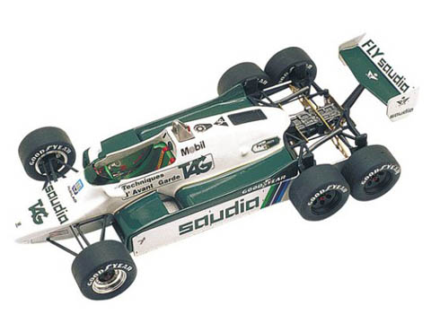 ウィリアムズ・マーチ881・ロータス99T3台セット TAMEO kit TMK285 Williams Ford FW08B 6wheels 1982 ミニカー