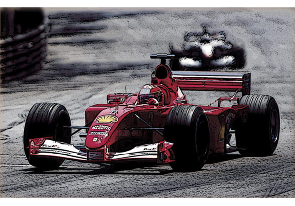 TAMEO kit TMK298 Ferrari F1-2001 Monaco GP  2001