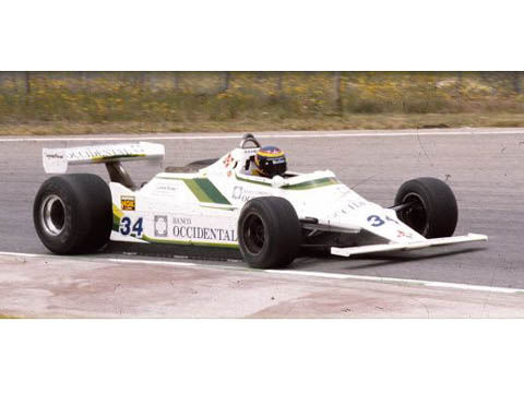 TAMEO kit TMK326 Williams FW07 Ram Racing Banco Commercial Spagna GP 1980