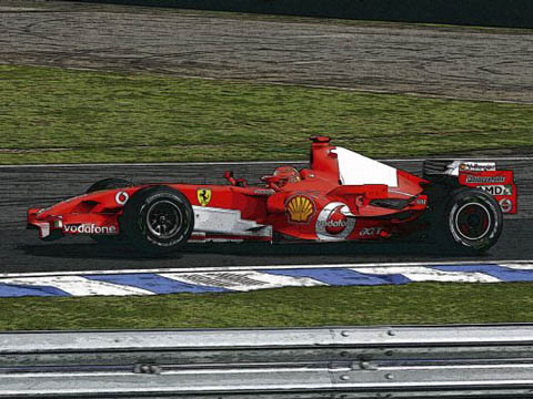 TAMEO kit TMK362 Ferrari 248 F1 Brasile GP 2006