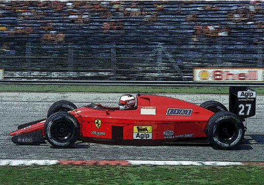 TAMEO kit TMK369 Ferrari F1-89  Brasile GP 1989