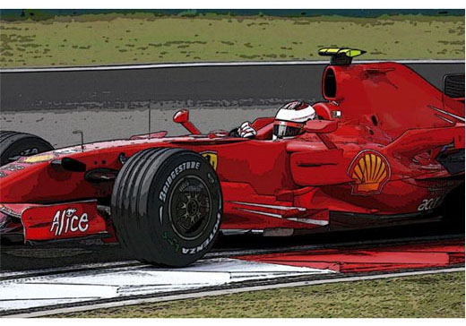 TAMEO kit TMK370 Ferrari F2007 China GP 2007