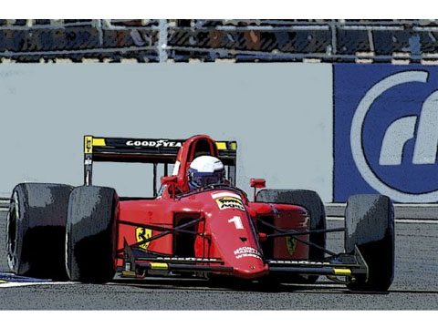 TAMEO kit TMK375 Ferrari F1-90(641/2) France GP 1990