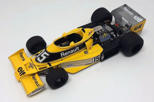 TAMEO kit TMK381 Renault RS01 British GP 1977 ミニカー専門店