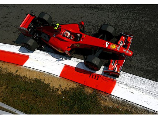 TAMEO kit TMK386 Ferrari F60 Italia GP 2009 Raikkonen /Fisichella
