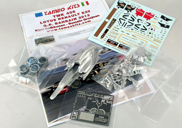 TAMEO kit TMK406 Lotus Renault E20 Barhain GP 2012 ミニカー専門店